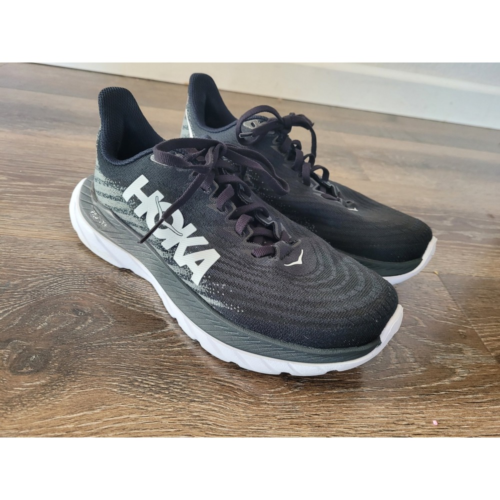 Hoka Mach 5 Women's Running Shoes Black Athletic Comfort size 7 No INSOLES #6